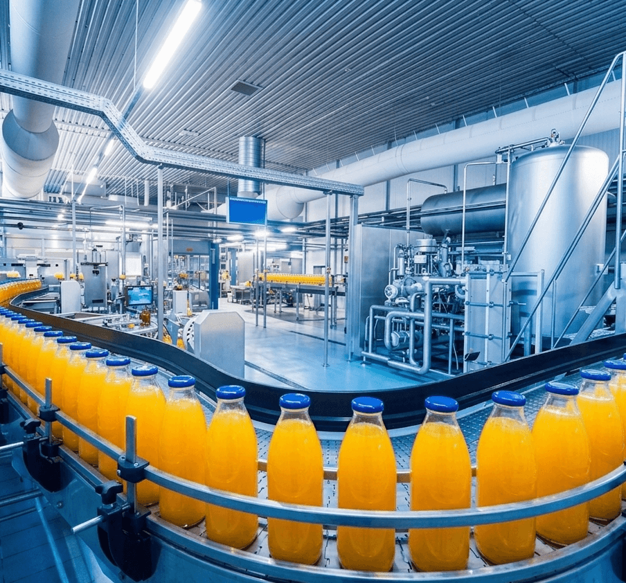 Gaslekdetectie in de voedingsmiddelensector